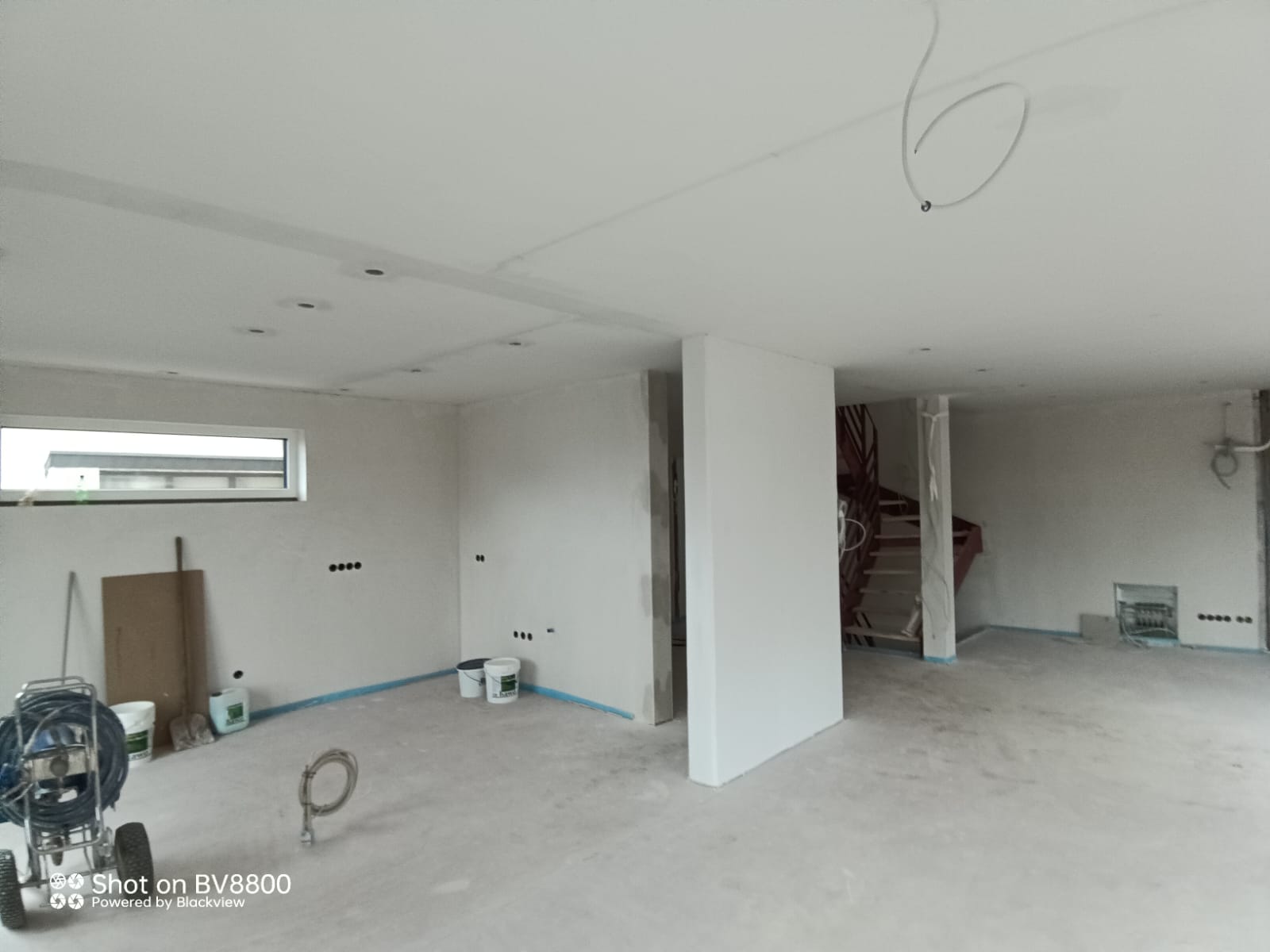 STROJNO GLETANJE STROPA 2